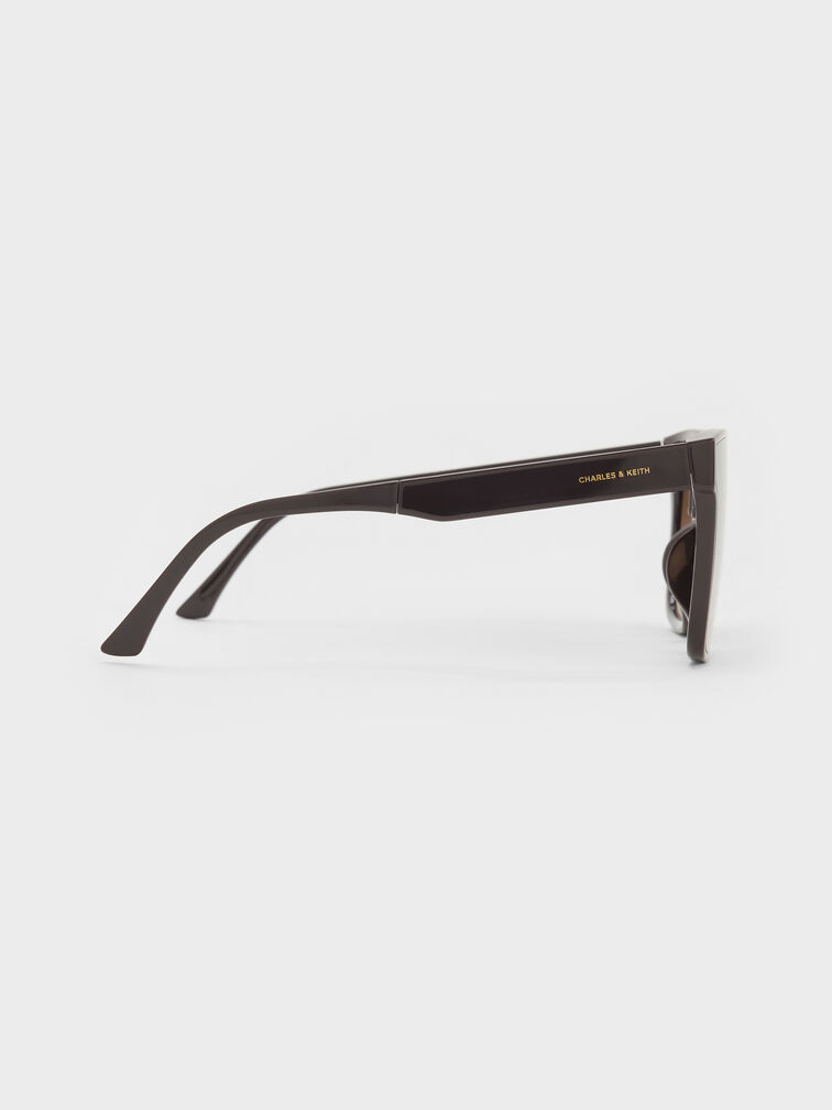 Brea Foldable Sunglasses, Espresso Brown, hi-res