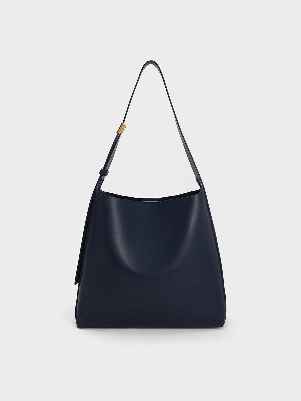 Charles and keith sales navy blue bag