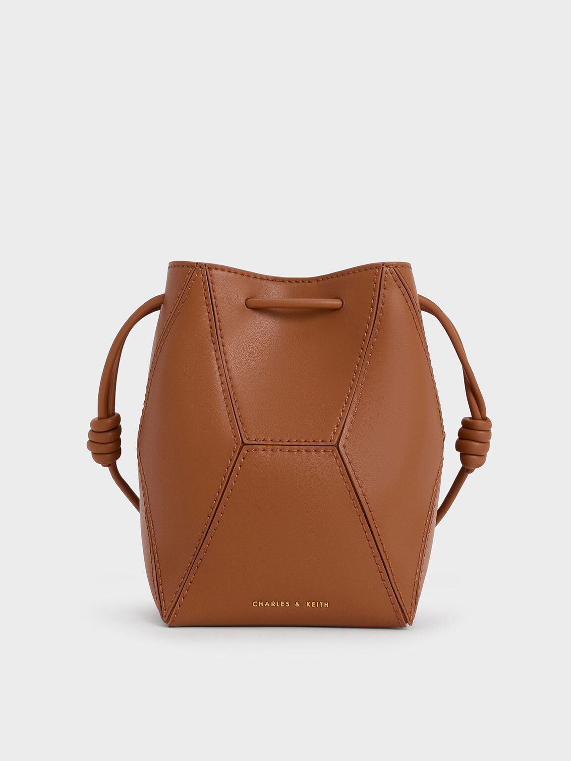 Mini TB Bucket Bag in Dark birch brown - Women | Burberry® Official