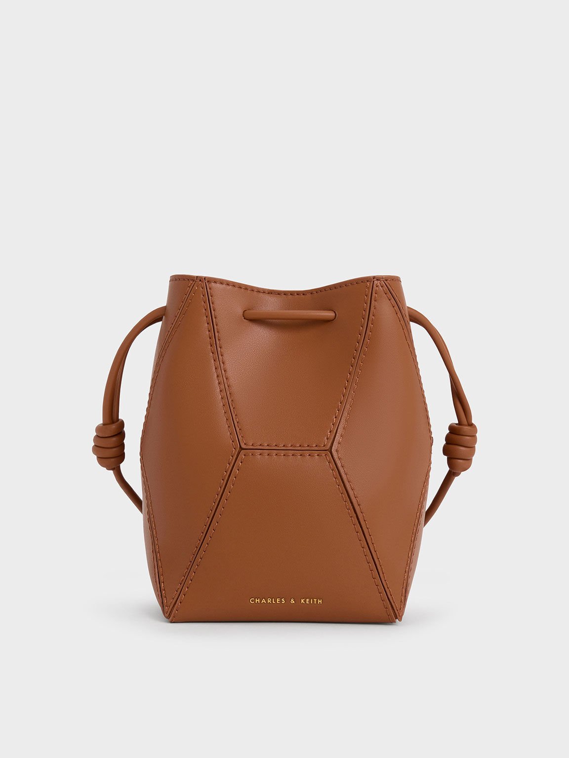 Mini TB Bucket Bag in Dark birch brown - Women | Burberry® Official