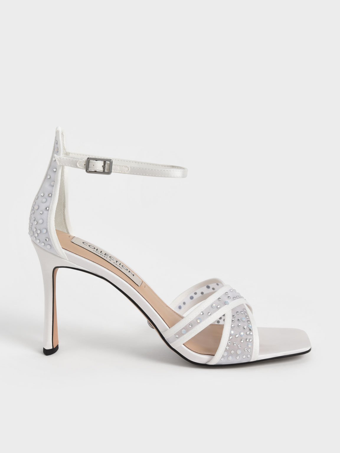 White mesh sandals hot sale
