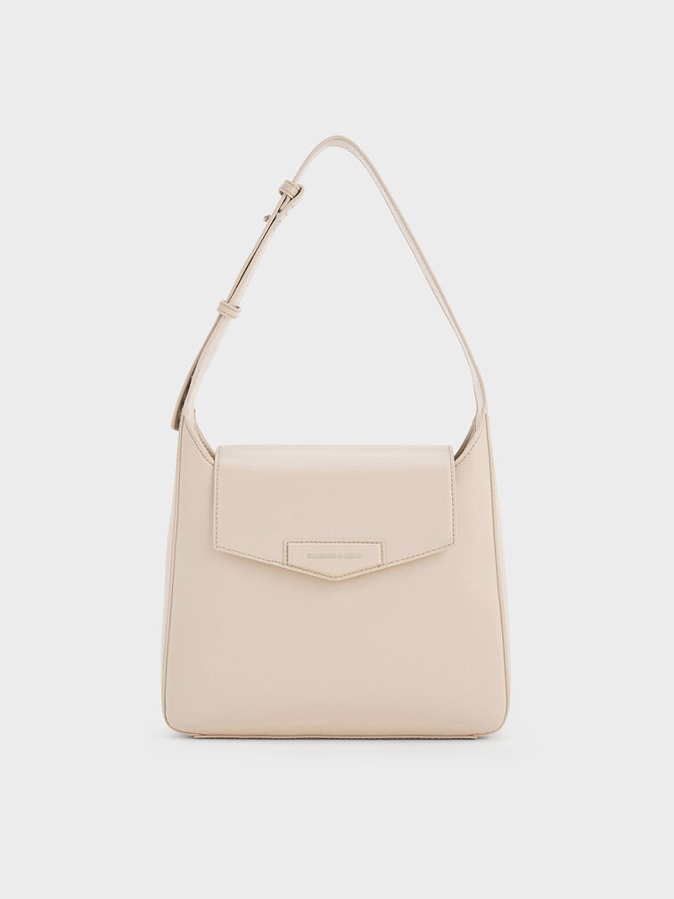 Adelie Envelope Shoulder Bag, Oat, hi-res