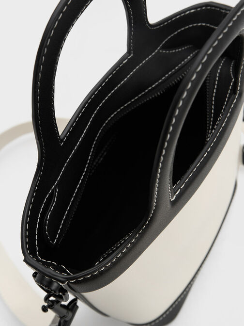 Bronte Top Handle Bucket Bag, Multi, hi-res