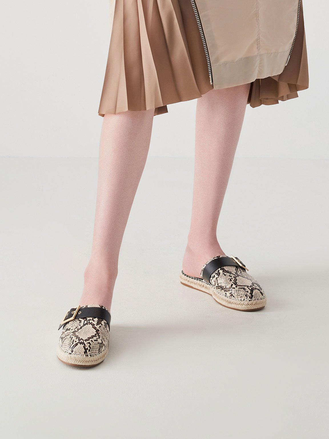 Snake print espadrilles deals