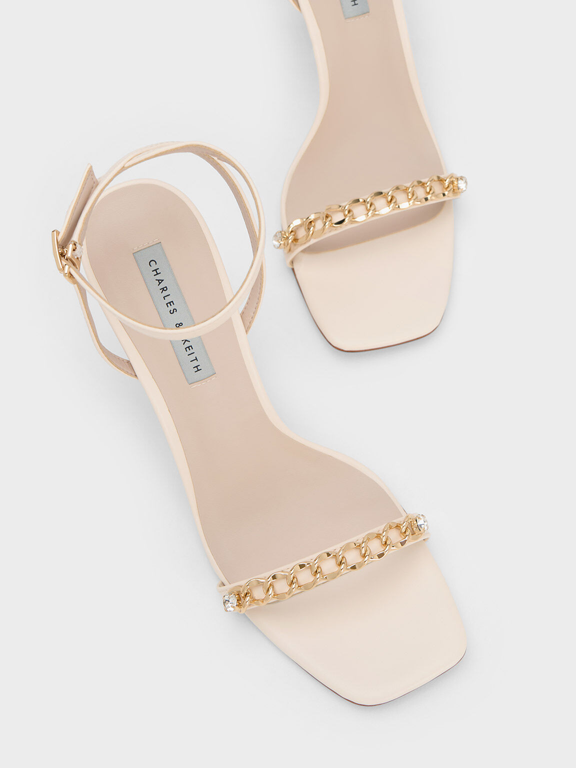 Charles and keith hotsell ankle strap sandals