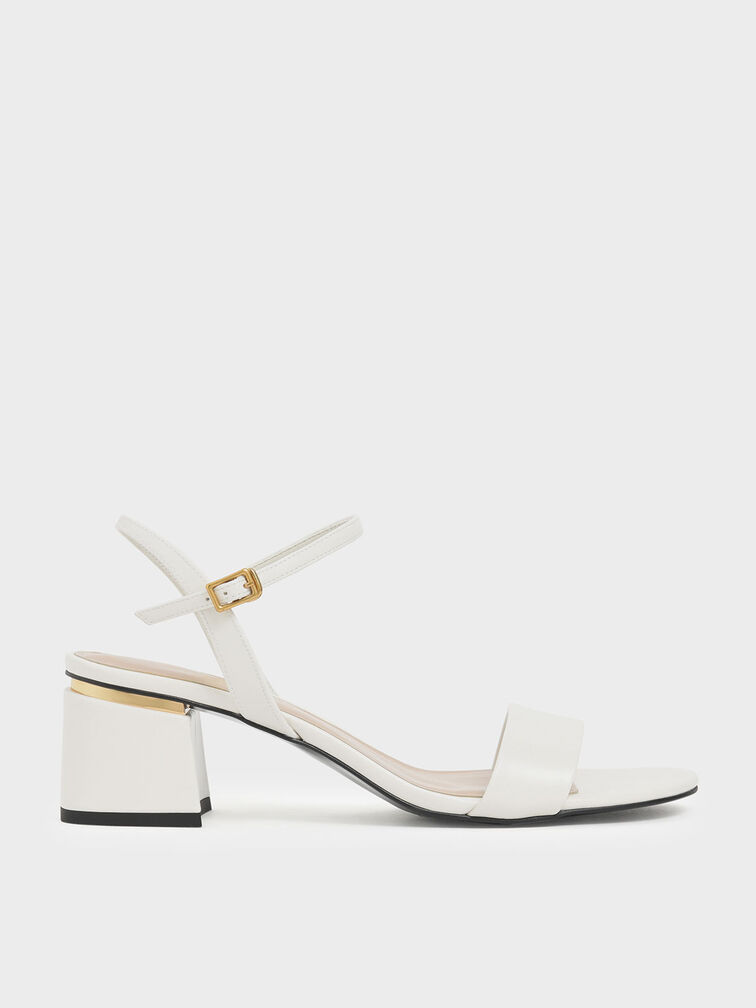 Sylva Block-Heel Sandals, Chalk, hi-res