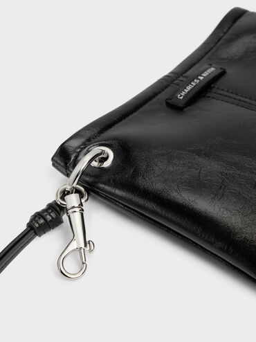 Noane Top-Zip Pouch, Noir, hi-res