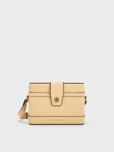 Bronte Boxy Crossbody Bag, Beige, hi-res
