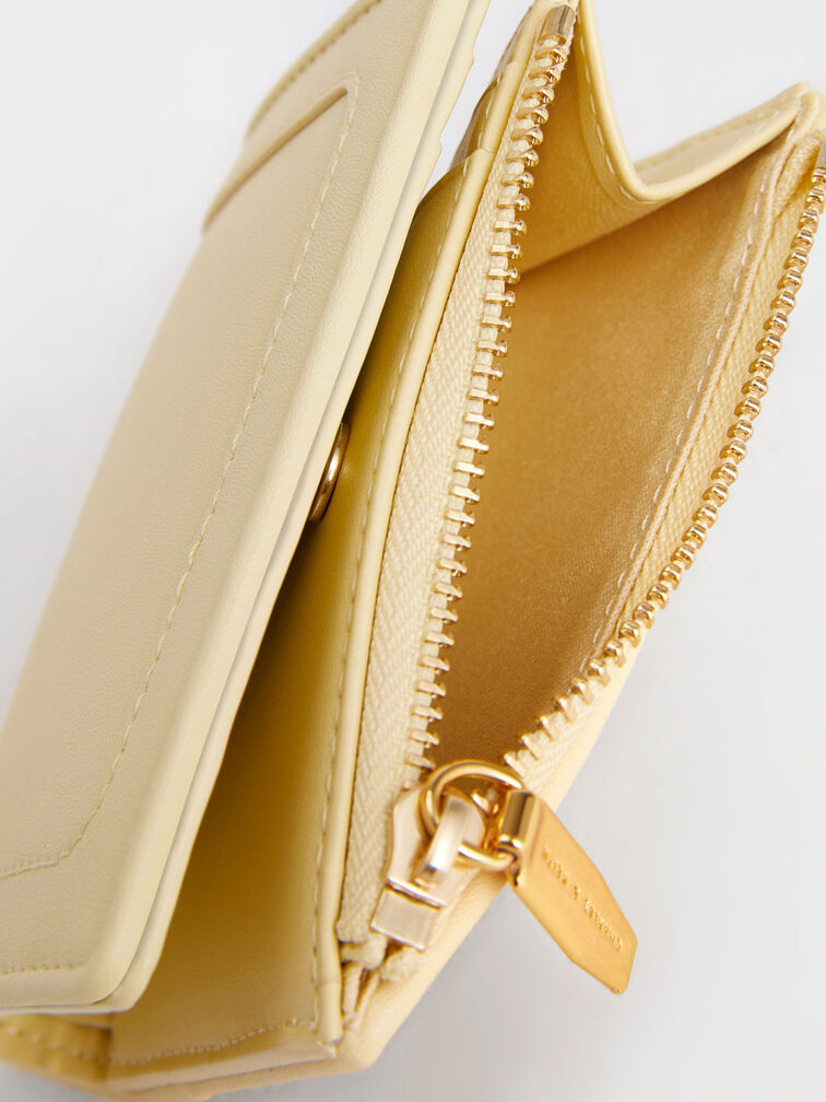 Daylla Small Wallet, Butter, hi-res