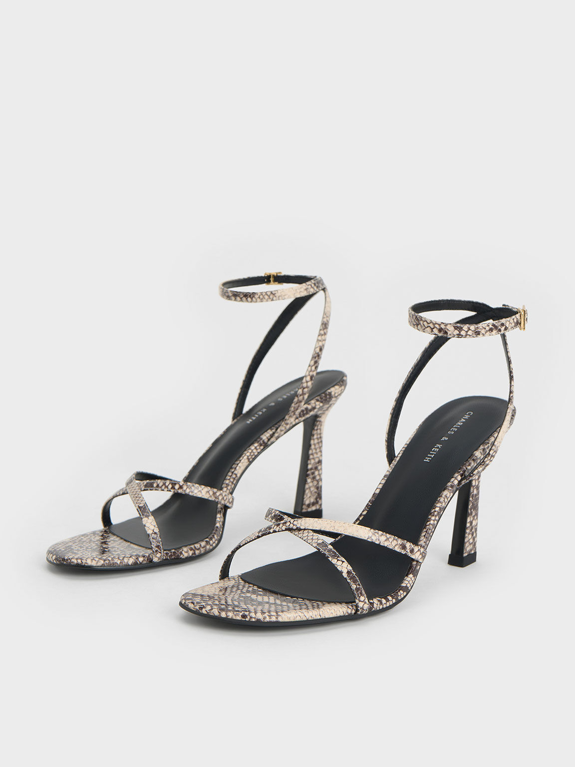 Animal print sandals hot sale heels