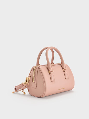 Everleigh Bowling Bag, Light Pink, hi-res