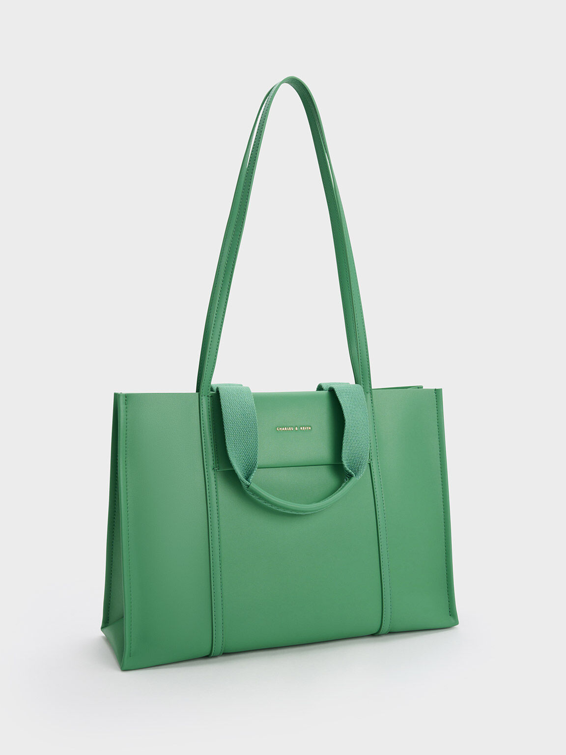 Green Shalia Tote Bag - CHARLES & KEITH IN