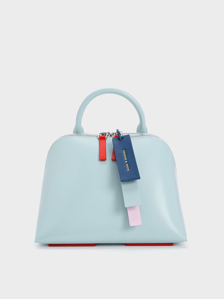 Cockade Bowling Bag, Blue, hi-res