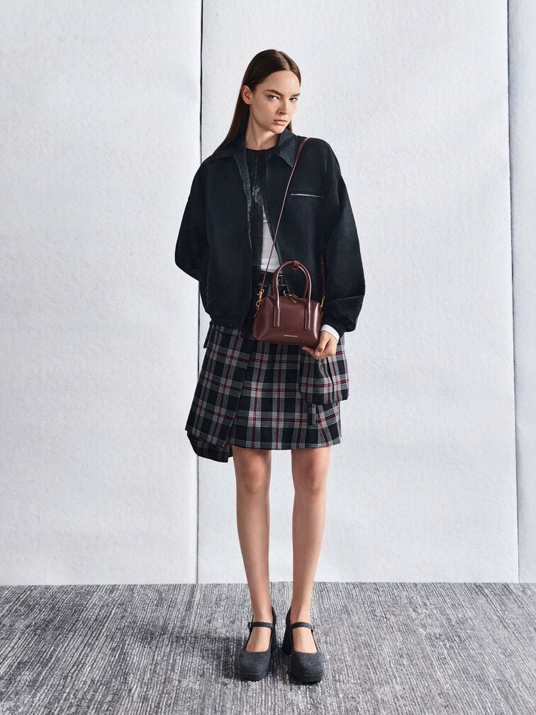 Deyna Bowling Bag, Wineberry Red, hi-res