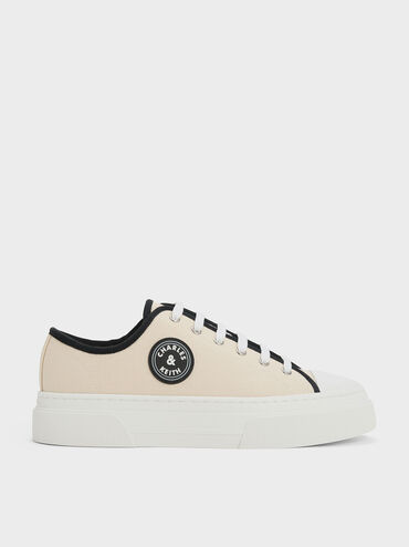 Kay Canvas Low-Top Sneakers, Multi, hi-res