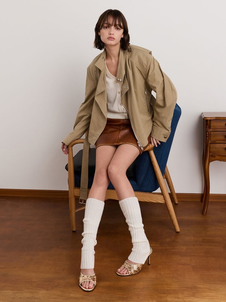 Sequinned Stiletto-Heel Mules, Gold, hi-res