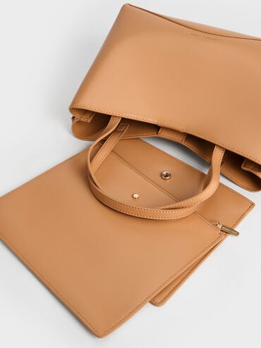 Sybill Tote Bag, Toffee, hi-res