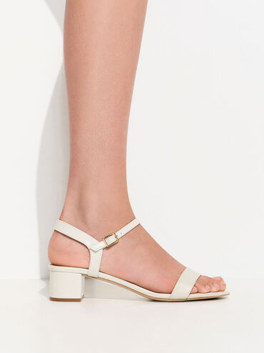 Open-Toe Sandals, Chalk, hi-res