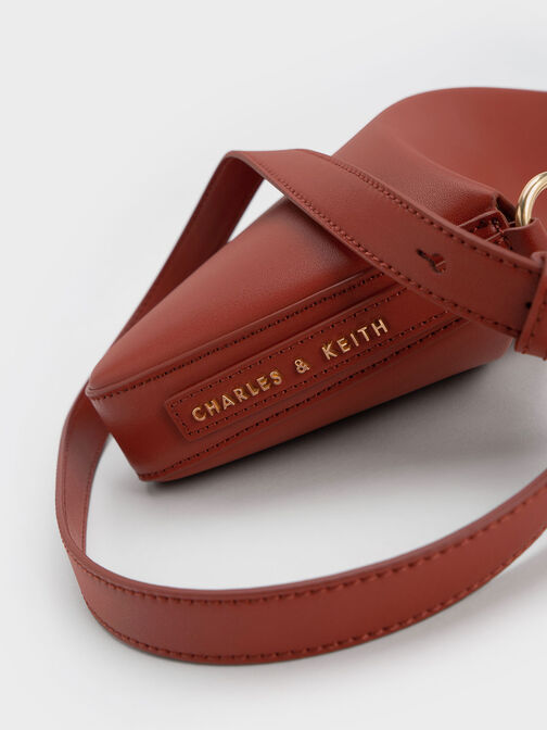 Catena Chain-Handle Bag, Brick, hi-res