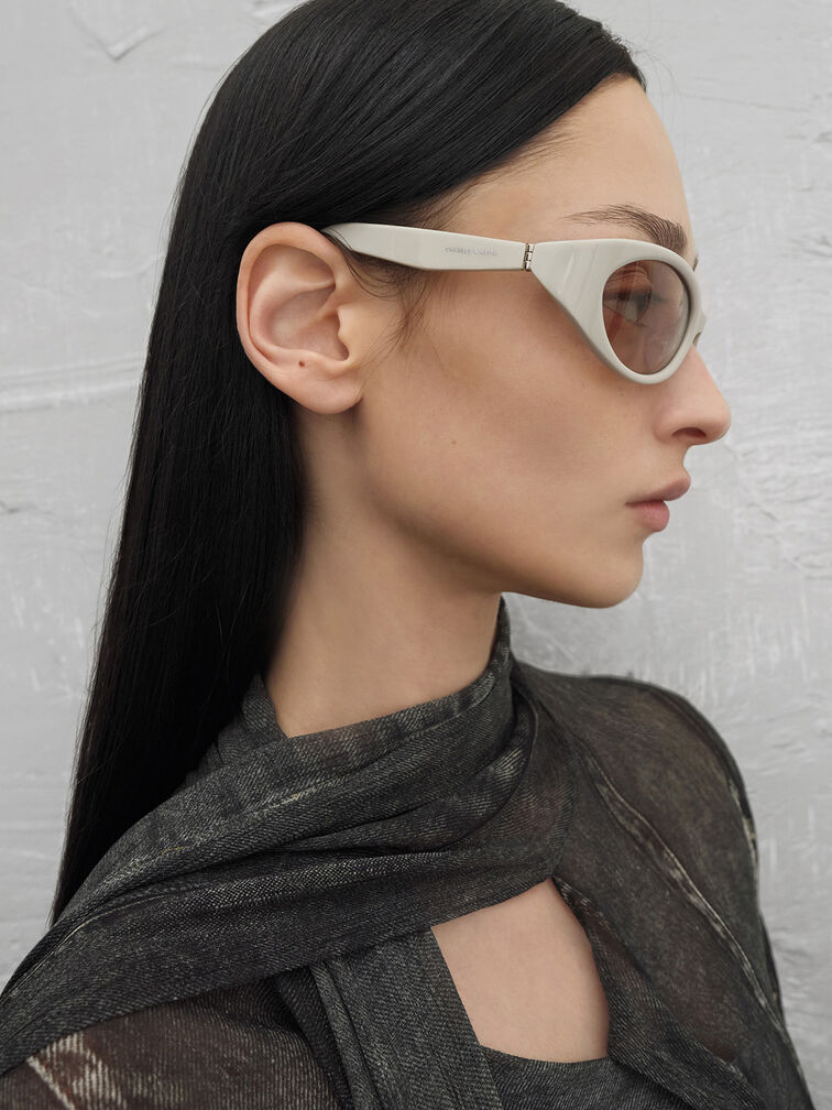 Eden Oval Sports Sunglasses, Chalk, hi-res