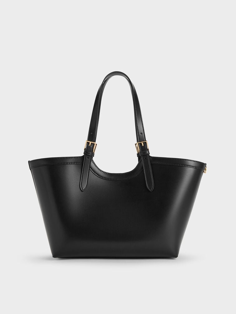 XL Enola Tote Bag, Black, hi-res