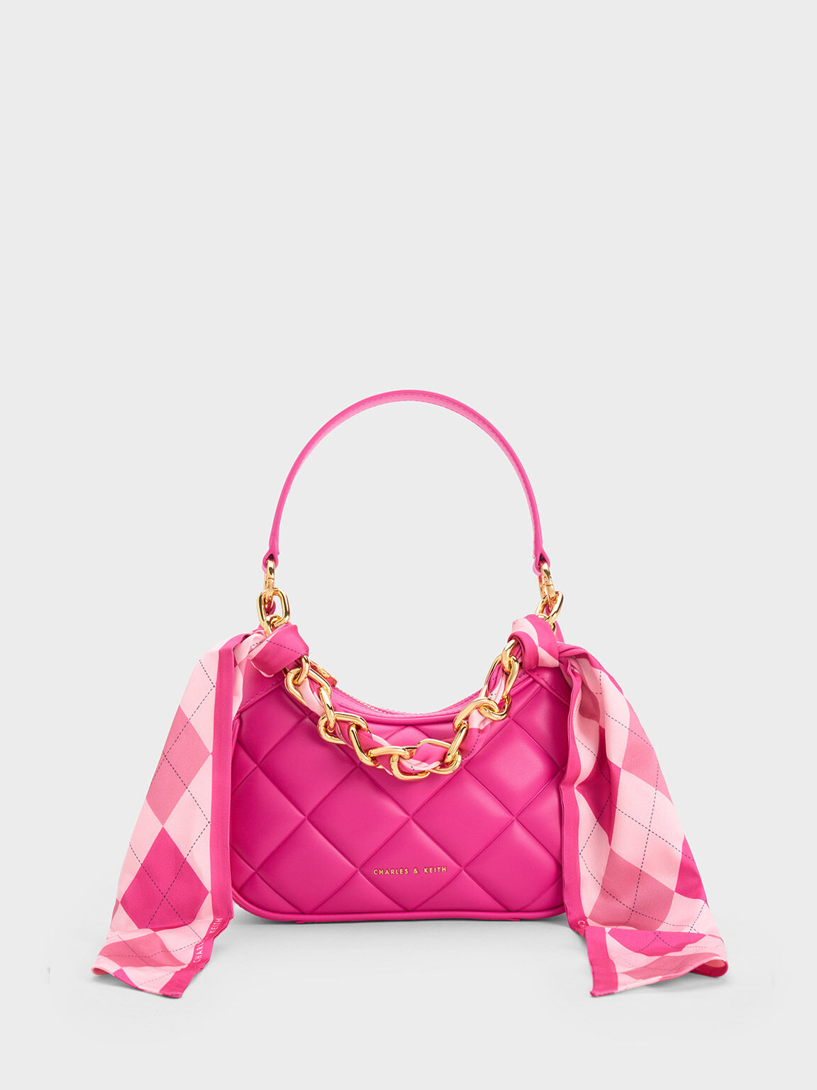Charles & keith pink sale bag