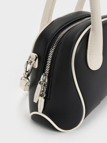 Nelly Two-Tone Bowling Bag, Multi, hi-res