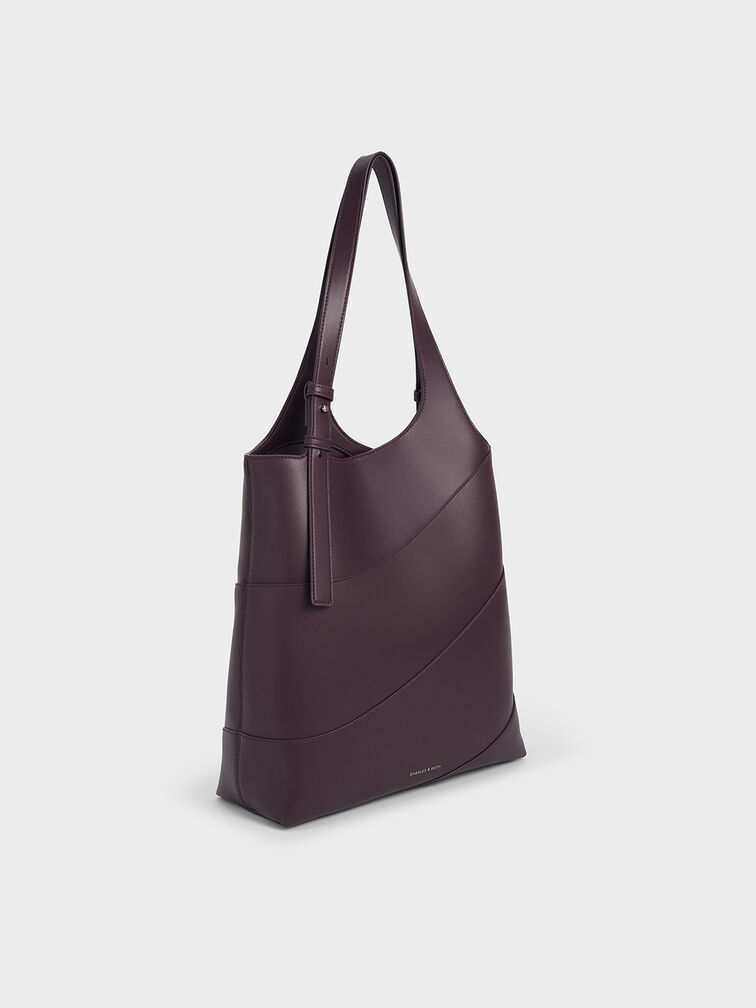 Trin Tote Bag, Plum, hi-res