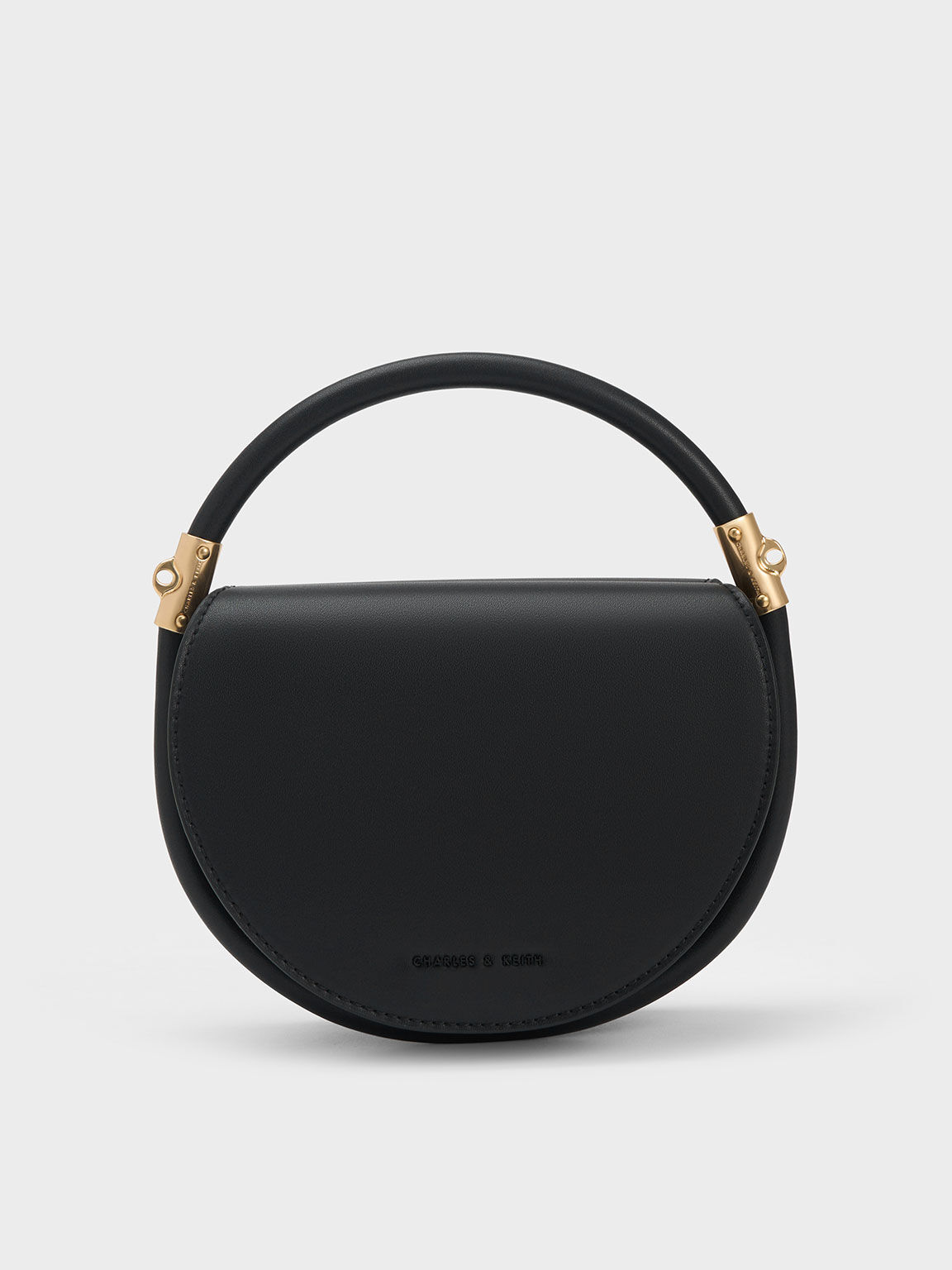 Purse with store circle handle