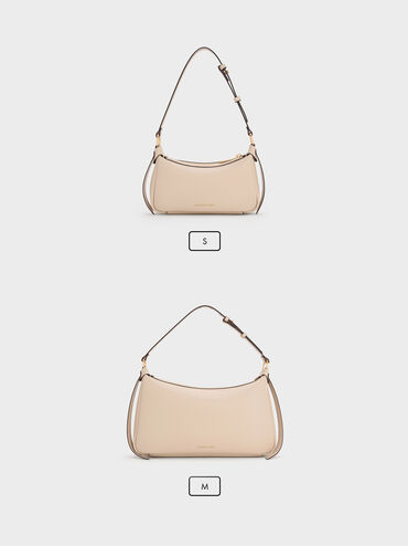 Mini Calla Shoulder Bag, Oat, hi-res