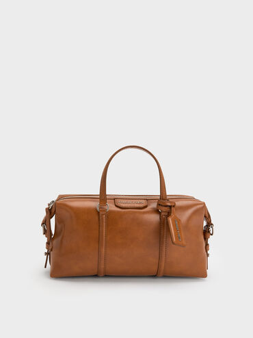 Mini Fergie Bowling Bag, Distressed Tan, hi-res