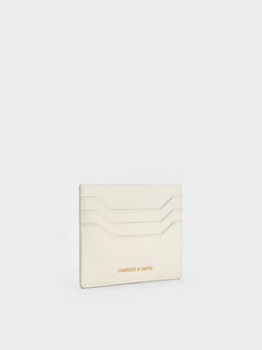 Carli Multi-Slot Card Holder, Cream, hi-res