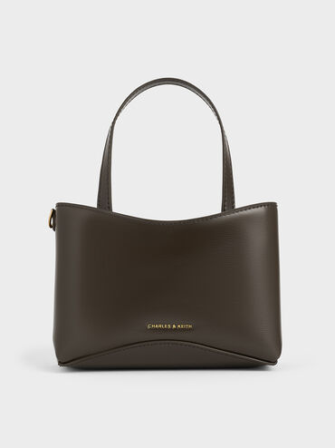 Mini Sybill Tote Bag, Dark Moss, hi-res