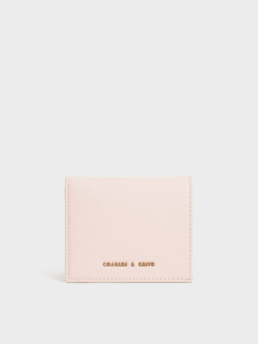 Zip Around Short Wallet, Light Pink, hi-res