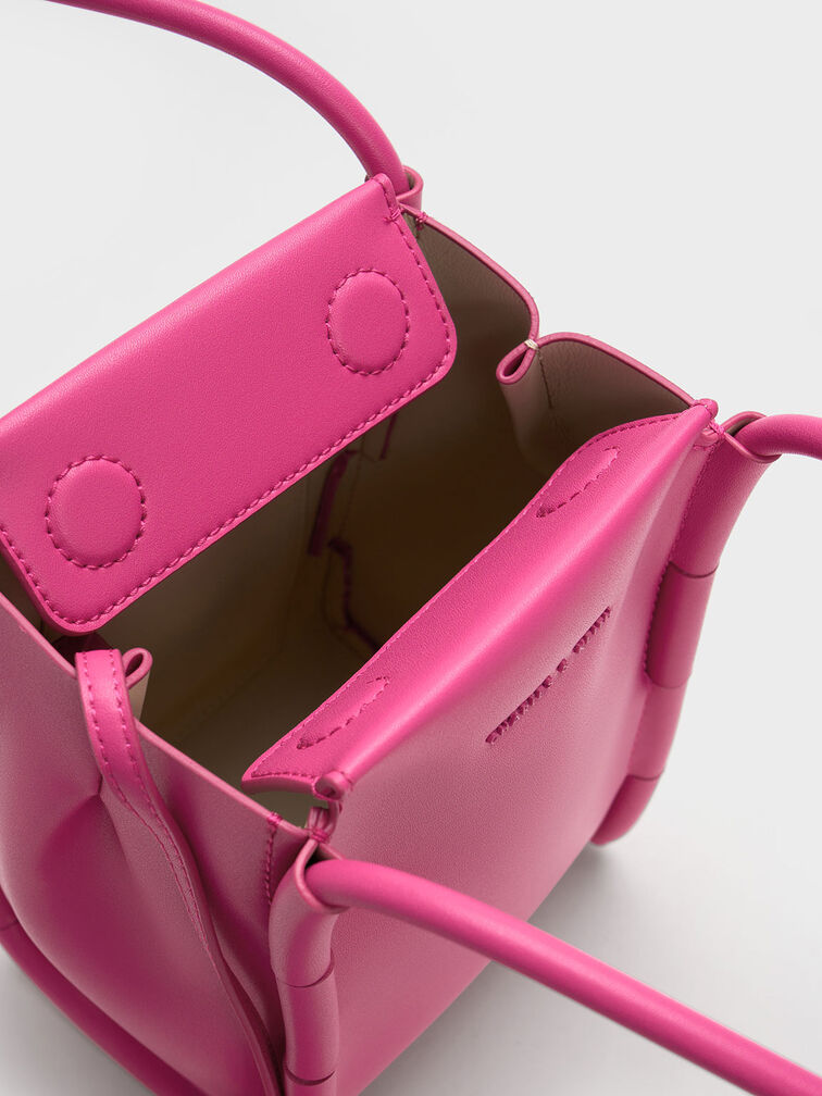 Machina Rectangular Bag, Fuchsia, hi-res