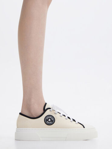 Kay Canvas Low-Top Sneakers, Multi, hi-res