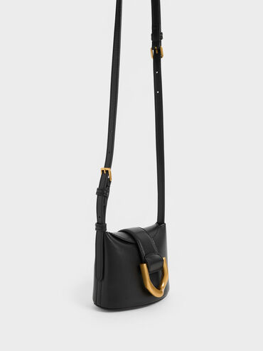 Gabine Bucket Bag, Black, hi-res