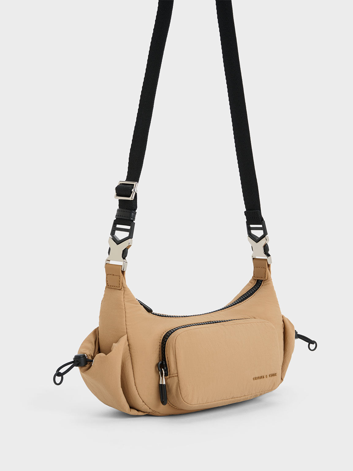 Canvas and Leather Briefcase Marty - Camel | olpr. USA