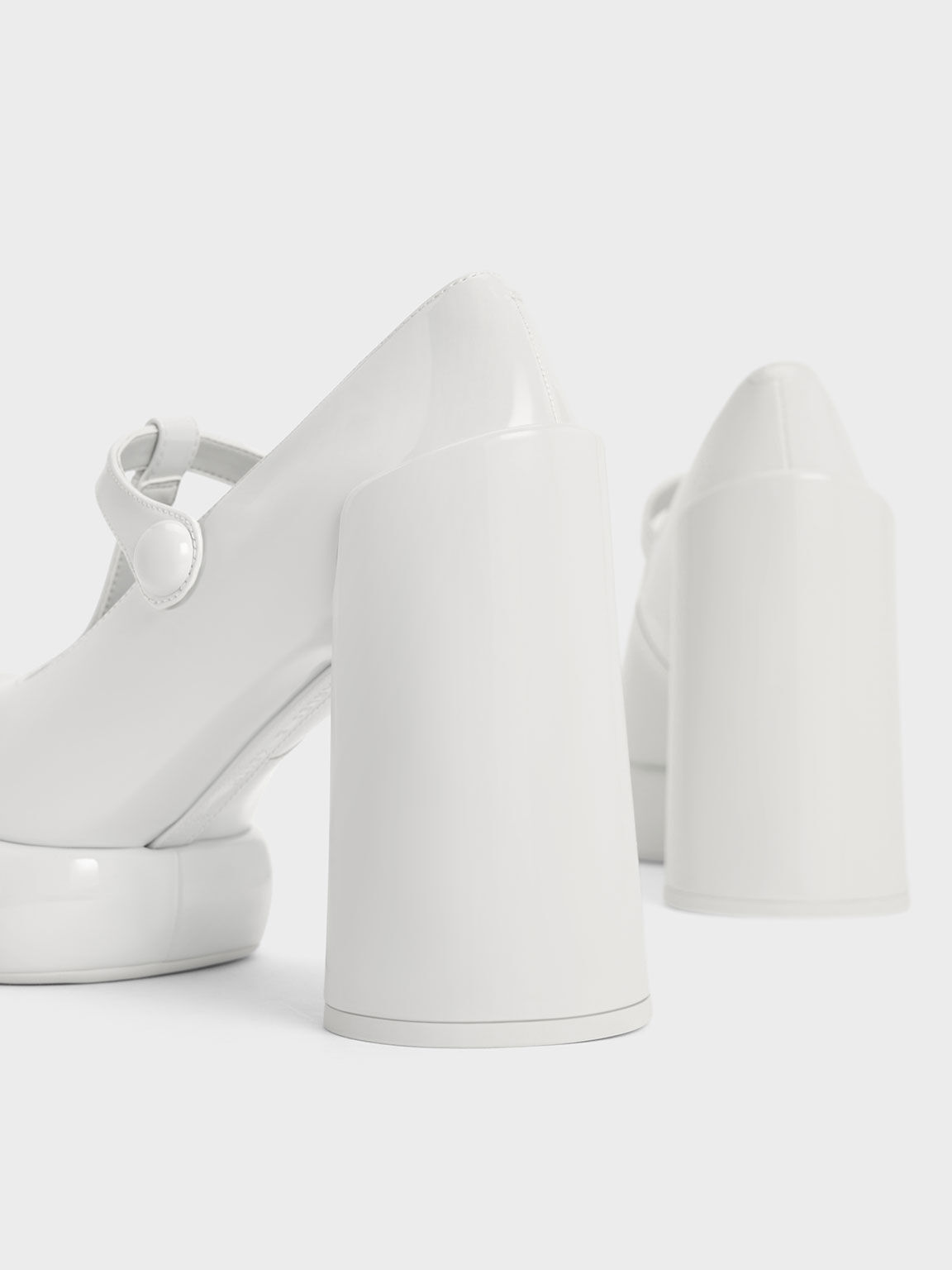 Patent leather platform mary janes sales