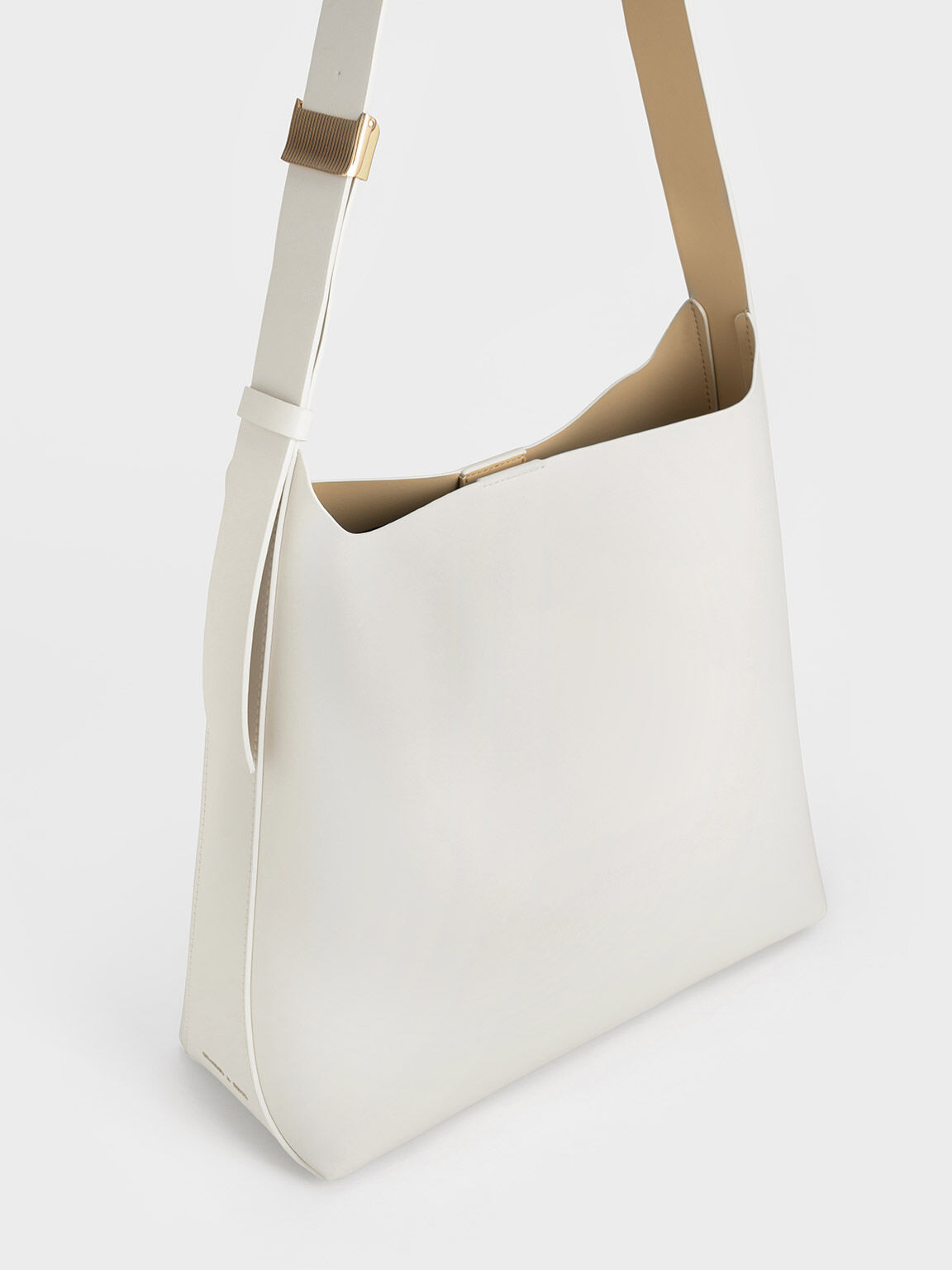Cream Edna Tote Bag CHARLES KEITH IN