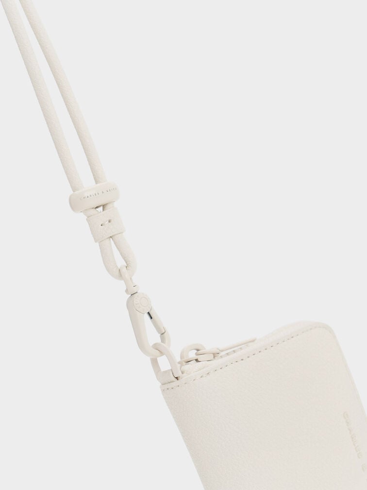 Errya Zip-Around Wallet, Cream, hi-res