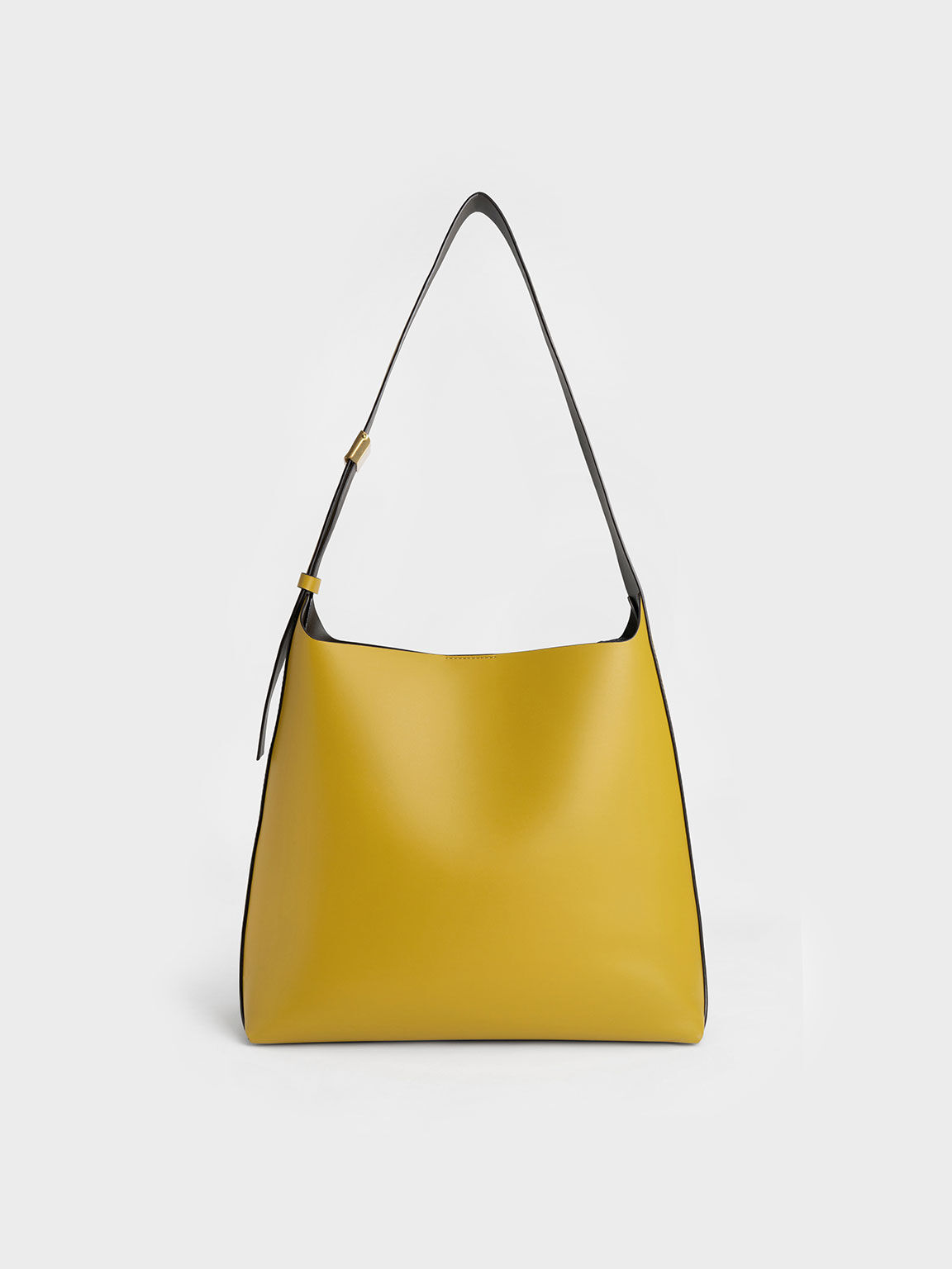 Charles and keith yellow bag online