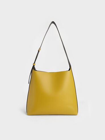 Edna Tote Bag, Mustard, hi-res