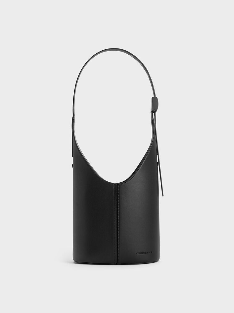 Altea Large Bucket Bag, Black, hi-res