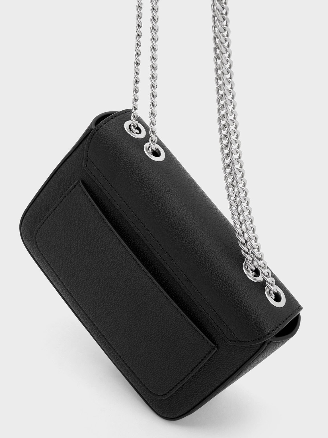 Shoulder bags with chain sale