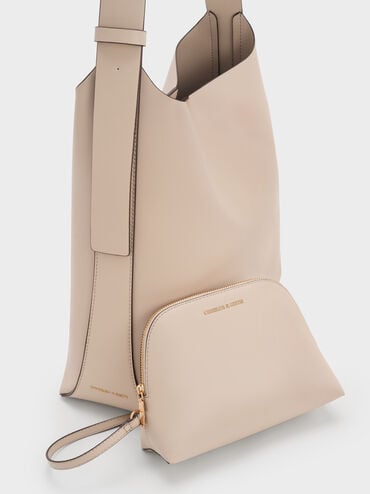 Edna Tote Bag, Oat, hi-res