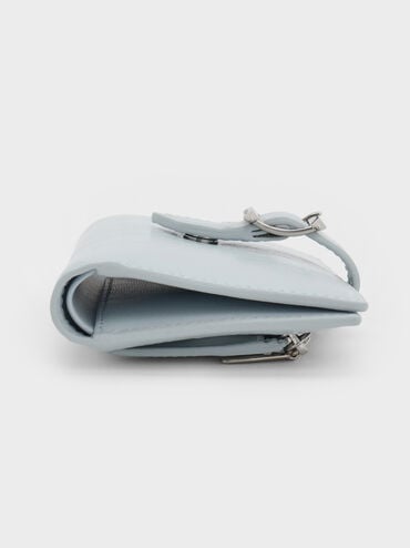 Bryna Belted Wallet, Sea Salt Blue, hi-res