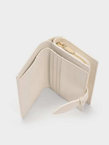 Allyn Small Wallet, Cream, hi-res