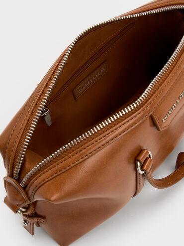 Mini Fergie Bowling Bag, Distressed Tan, hi-res