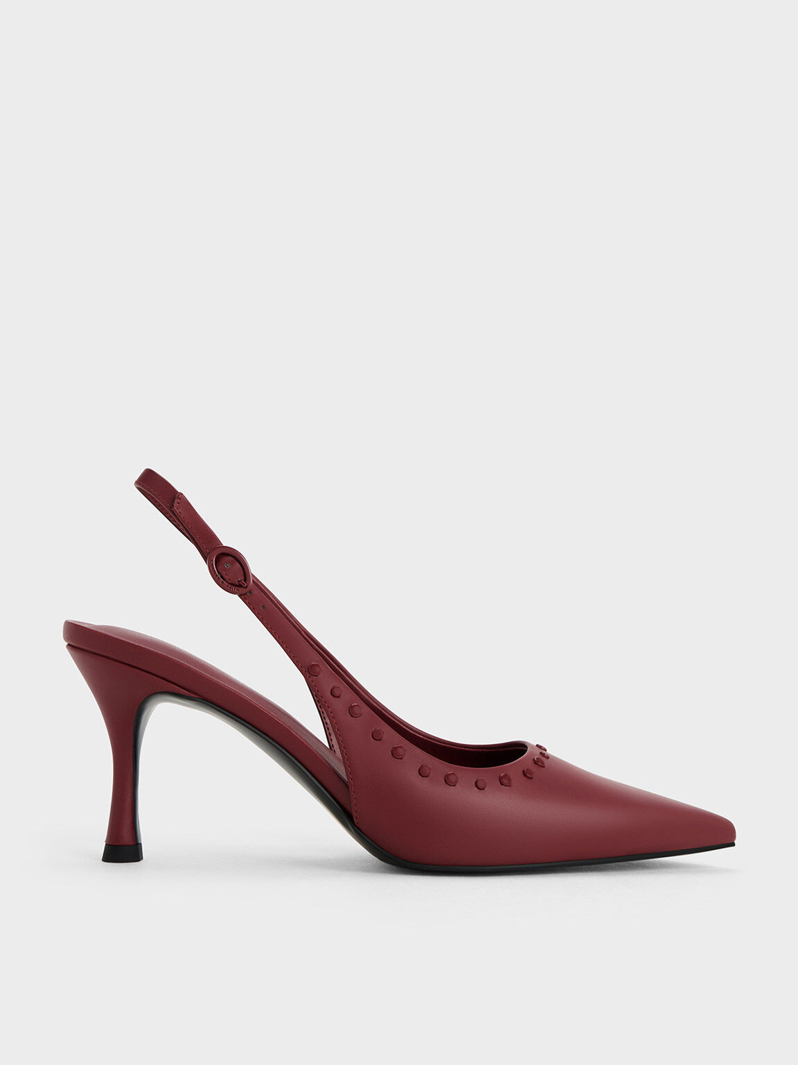Burgundy heels sales near me